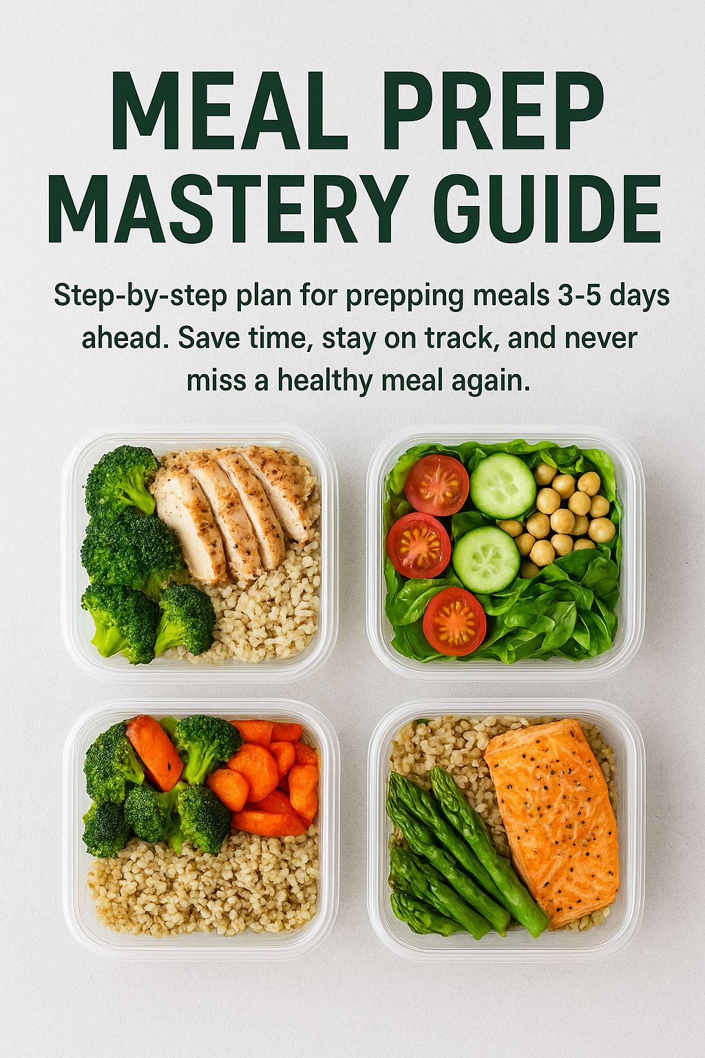 Meal prep mastery guide